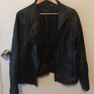 Bagatelle black light weight leather jacket, L